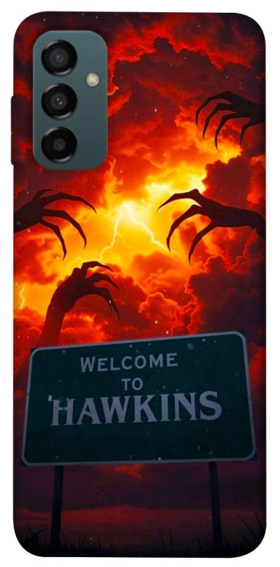 Чехол itsPrint Welcome to hawkins для Samsung Galaxy M14 5G, хоррор, купить оптом с доставкой