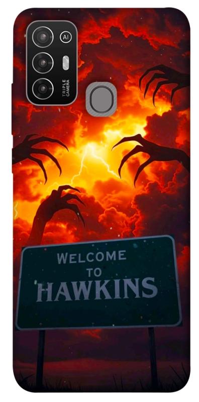 Чохол itsPrint Welcome to hawkins для ZTE Blade A52, хоррор, купити оптом з доставкою