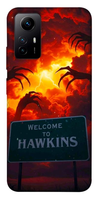 Чехол itsPrint Welcome to hawkins для Xiaomi Redmi Note 12S, хоррор, купить оптом с доставкой