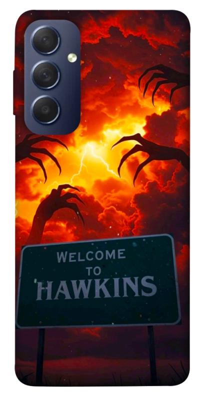 Чехол itsPrint Welcome to hawkins для Samsung Galaxy M54 5G, хоррор, купить оптом с доставкой