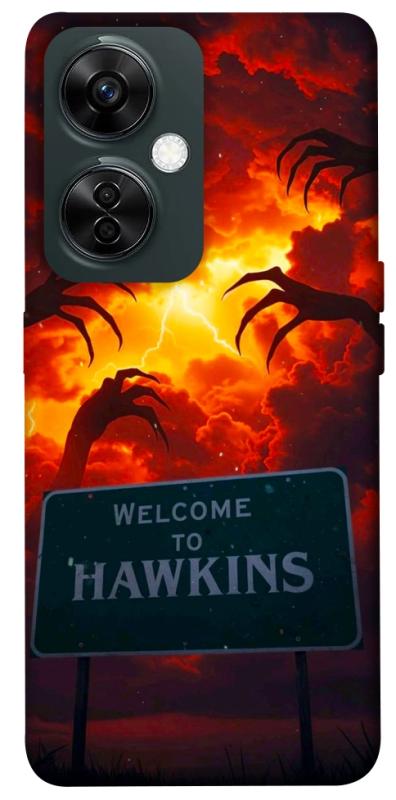 Чехол itsPrint Welcome to hawkins для OnePlus Nord CE 3 Lite, хоррор, купить оптом с доставкой