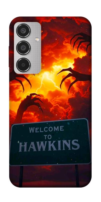 Чехол itsPrint Welcome to hawkins для Samsung Galaxy M35 5G, хоррор, купить оптом с доставкой