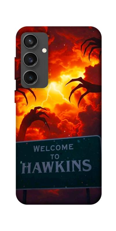 Чехол itsPrint Welcome to hawkins для Samsung Galaxy S24 FE, хоррор, купить оптом с доставкой