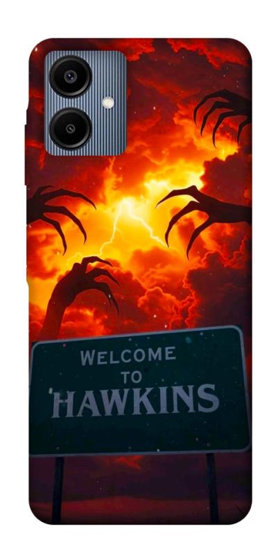 Чехол itsPrint Welcome to hawkins для Samsung Galaxy A06, хоррор, купить оптом с доставкой