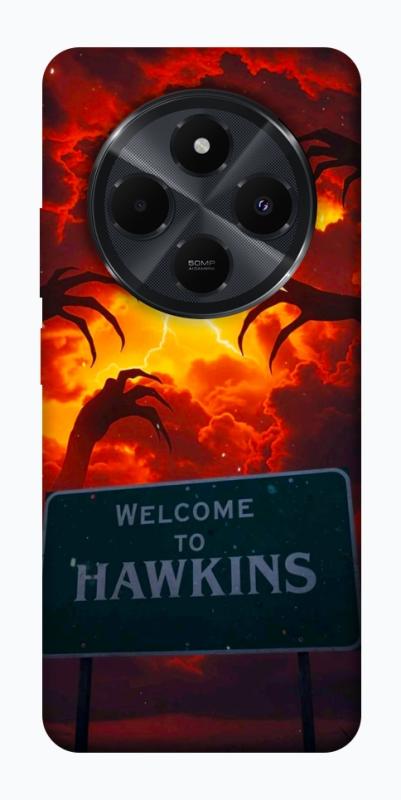 Чехол itsPrint Welcome to hawkins для Xiaomi Redmi 14C / Poco C75, хоррор, купить оптом с доставкой