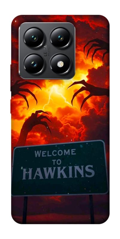 Чехол itsPrint Welcome to hawkins для Xiaomi 14T, хоррор, купить оптом с доставкой