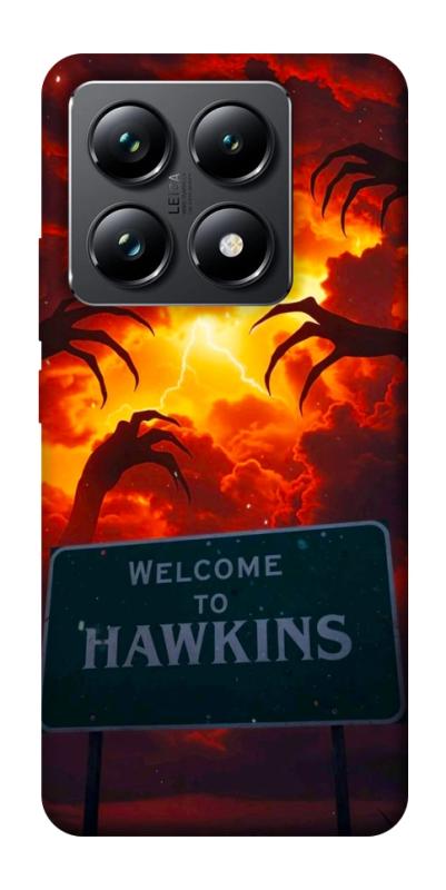 Чехол itsPrint Welcome to hawkins для Xiaomi 14T Pro, хоррор, купить оптом с доставкой
