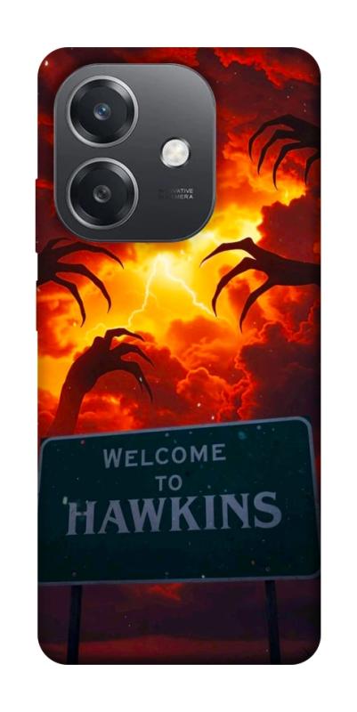 Чехол itsPrint Welcome to hawkins для Oppo A3 4G, хоррор, купить оптом с доставкой