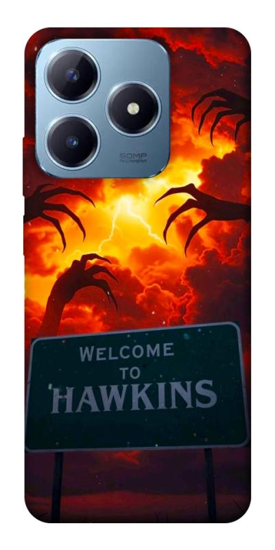 Чохол itsPrint Welcome to hawkins для Realme C63 4G, хоррор, купити оптом з доставкою