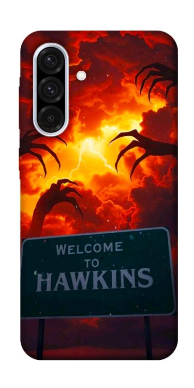 Чехол itsPrint Welcome to hawkins для Samsung Galaxy A36 5G, хоррор, купить оптом с доставкой