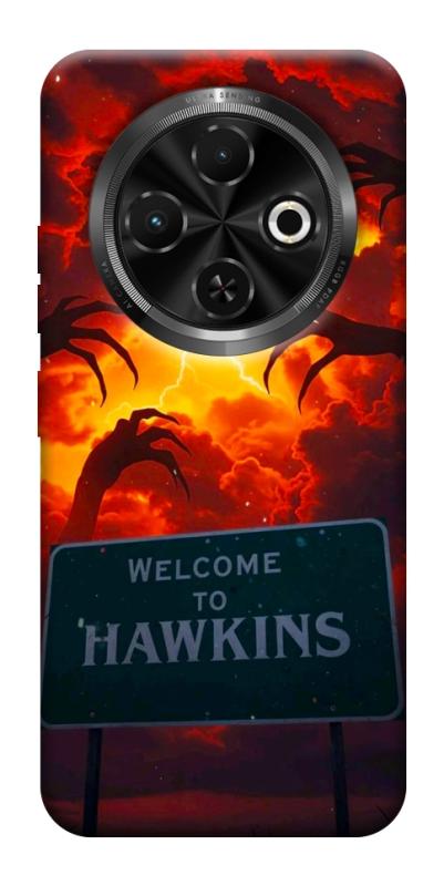 Чохол itsPrint Welcome to hawkins для TECNO Spark 30C, хоррор, купити оптом з доставкою