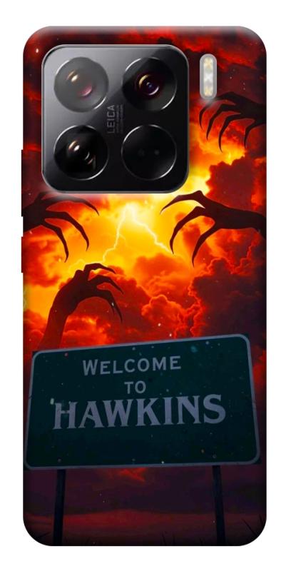 Чехол itsPrint Welcome to hawkins для Xiaomi 15 Pro, хоррор, купить оптом с доставкой