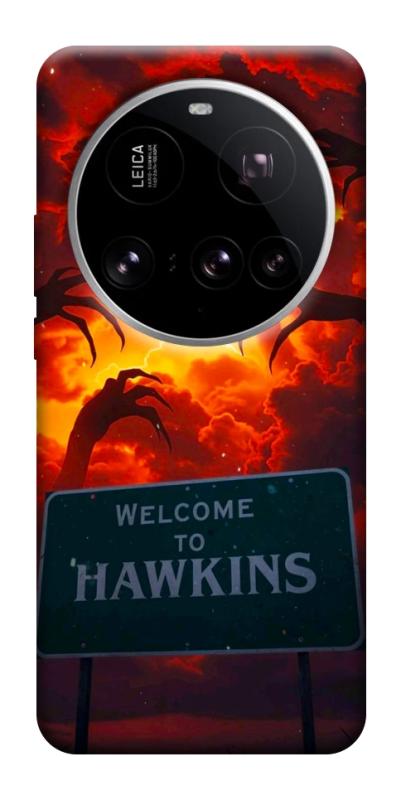 Чехол itsPrint Welcome to hawkins для Xiaomi 15 Ultra, хоррор, купить оптом с доставкой