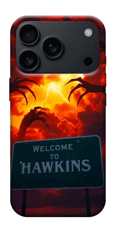 Чехол itsPrint Welcome to hawkins для Apple iPhone 17 Pro Max (6.9"), хоррор, купить оптом с доставкой
