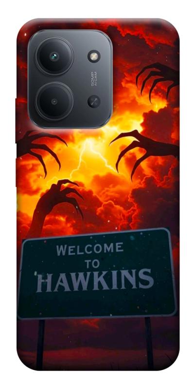 Чехол itsPrint Welcome to hawkins для Xiaomi Redmi 15C (EU), хоррор, купить оптом с доставкой