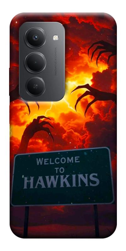 Чехол itsPrint Welcome to hawkins для Xiaomi Redmi 15 (EU), хоррор, купить оптом с доставкой