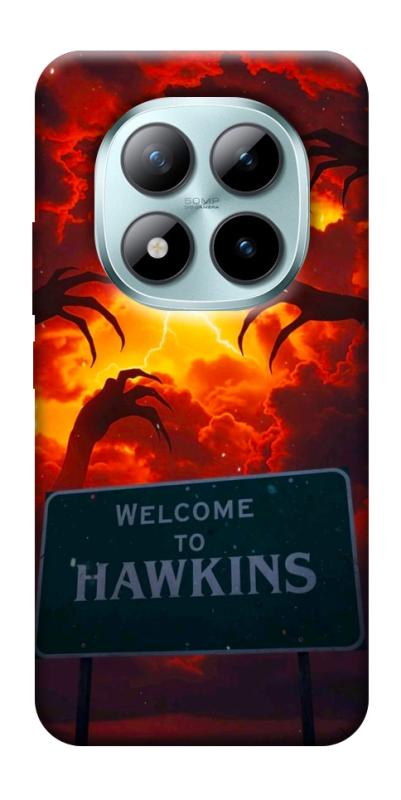 Чехол itsPrint Welcome to hawkins для Xiaomi Redmi Note 15 Pro 5G, хоррор, купить оптом с доставкой