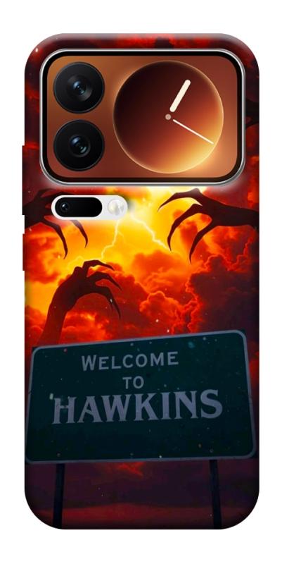 Чехол itsPrint Welcome to hawkins для Xiaomi 17 Pro Max, хоррор, купить оптом с доставкой