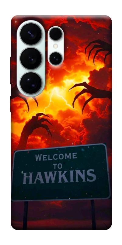 Чехол itsPrint Welcome to hawkins для Samsung Galaxy S26 Ultra, хоррор, купить оптом с доставкой