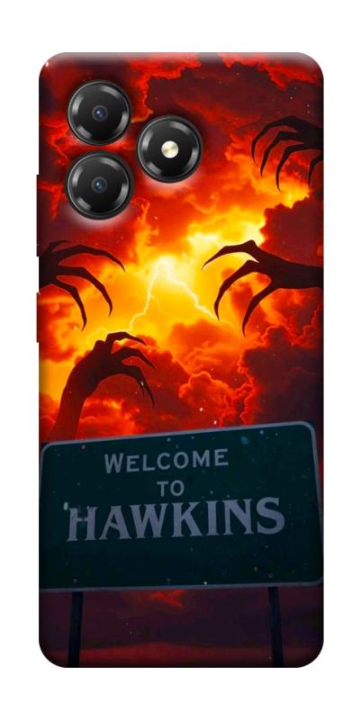 Чохол itsPrint Welcome to hawkins для ZTE Blade A36, хоррор, купити оптом з доставкою