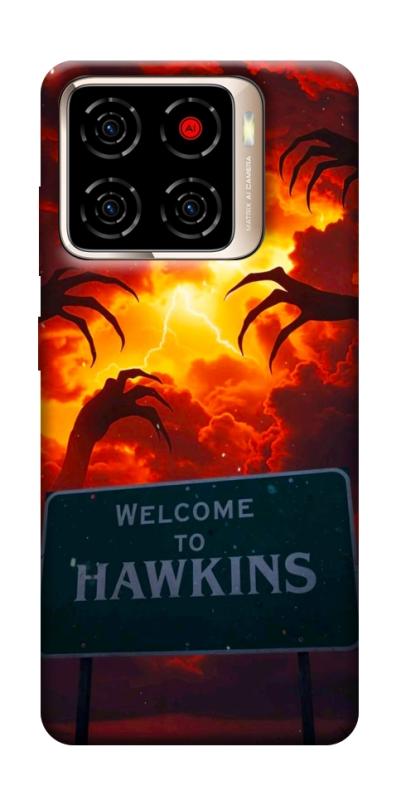Чехол itsPrint Welcome to hawkins для ZTE Blade A56, хоррор, купить оптом с доставкой