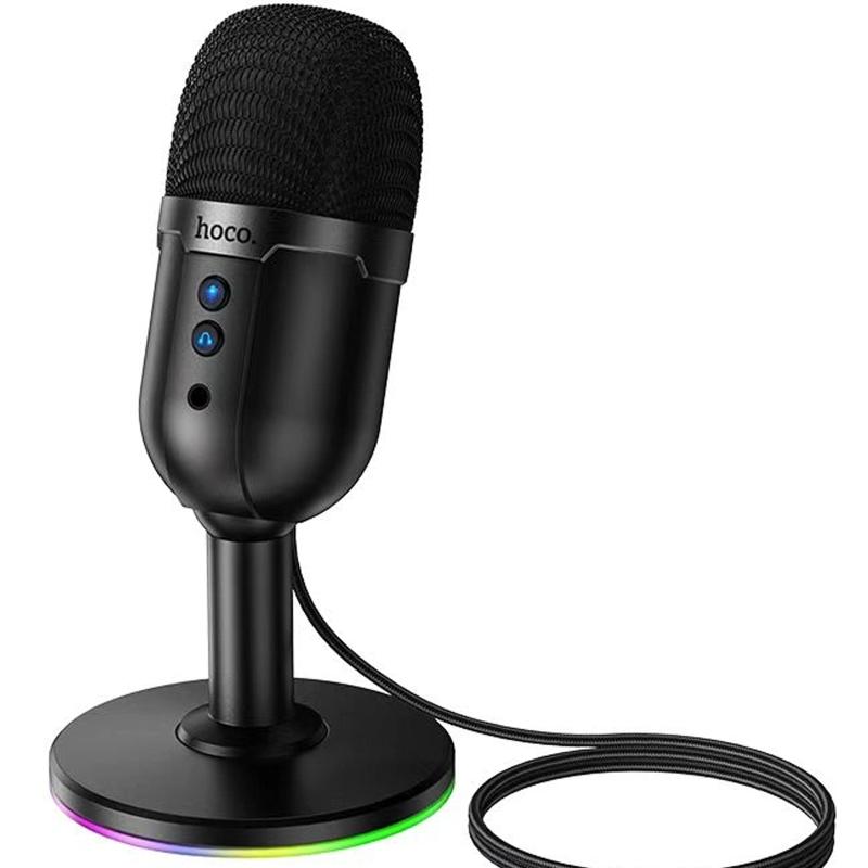 Микрофон всенаправленный для гейминга Hoco L25 Bright USB на картинке №4
