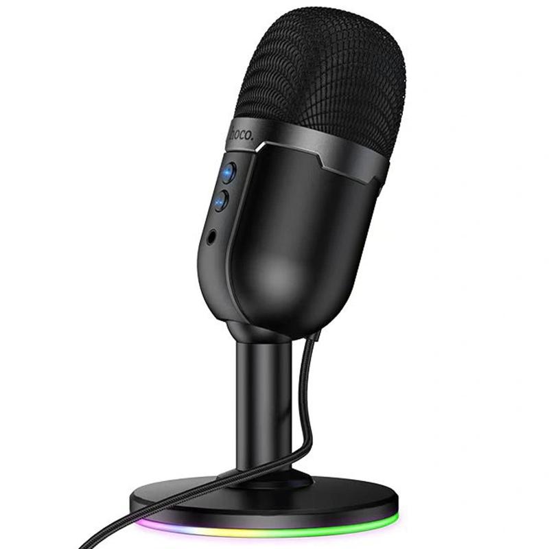 Микрофон всенаправленный для гейминга Hoco L25 Bright USB на картинке №5