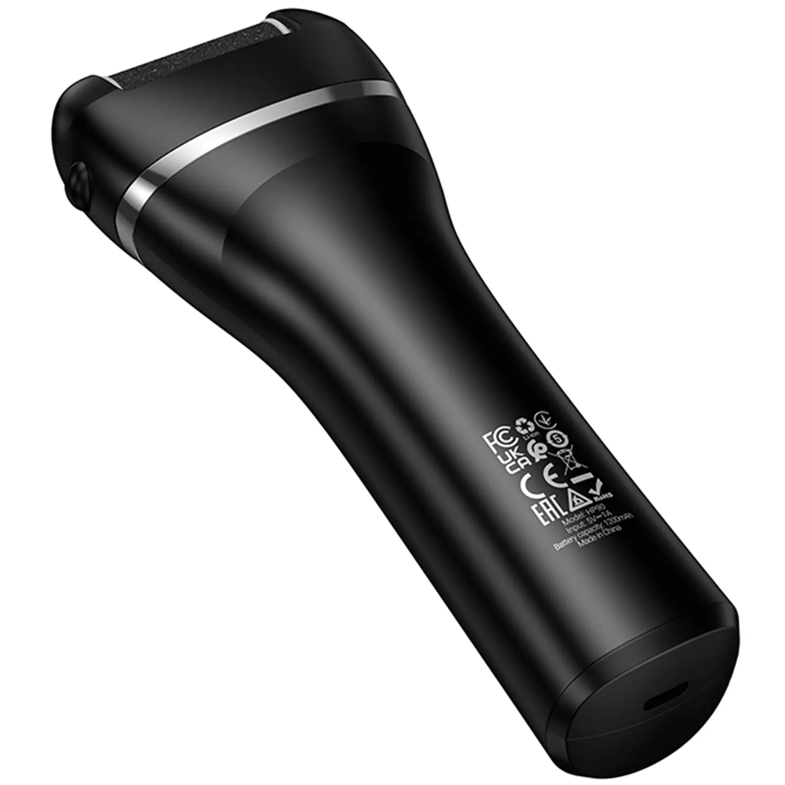 Електрична роликовая пилка для ног і пяток Hoco HP90, Black 2, купити оптом з доставкою