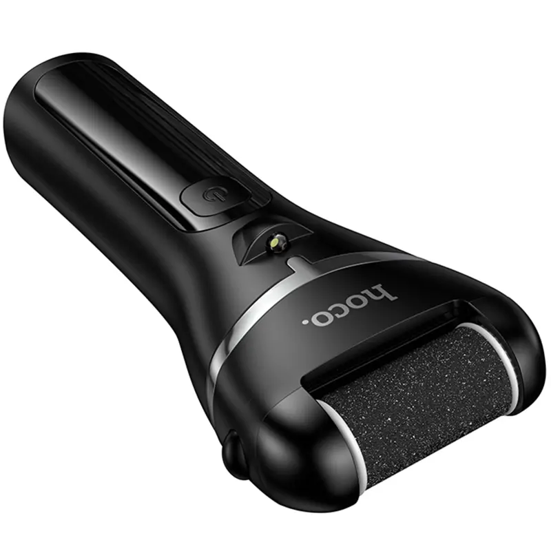 Електрична роликовая пилка для ног і пяток Hoco HP90, Black 3, купити оптом з доставкою