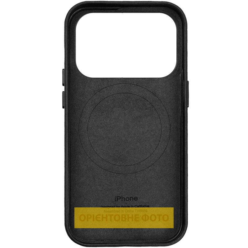 Чехол кожаный Leather Case (AA) with MagSafe and Animation для Apple iPhone 17 Air (6.5) на картинке №2
