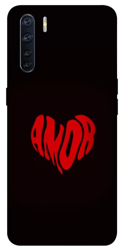 Чехол itsPrint Amor heart для Oppo A91, любовь, купить оптом с доставкой