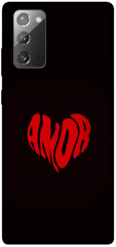 Чехол itsPrint Amor heart для Samsung Galaxy Note 20, любовь, купить оптом с доставкой