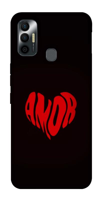 Чехол itsPrint Amor heart для TECNO Spark 7, любовь, купить оптом с доставкой