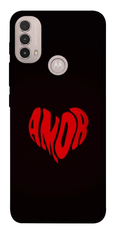 Чехол itsPrint Amor heart для Motorola Moto E40, любовь, купить оптом с доставкой
