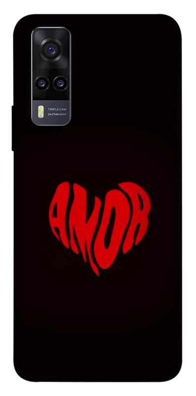 Чехол itsPrint Amor heart для Vivo Y31, любовь, купить оптом с доставкой