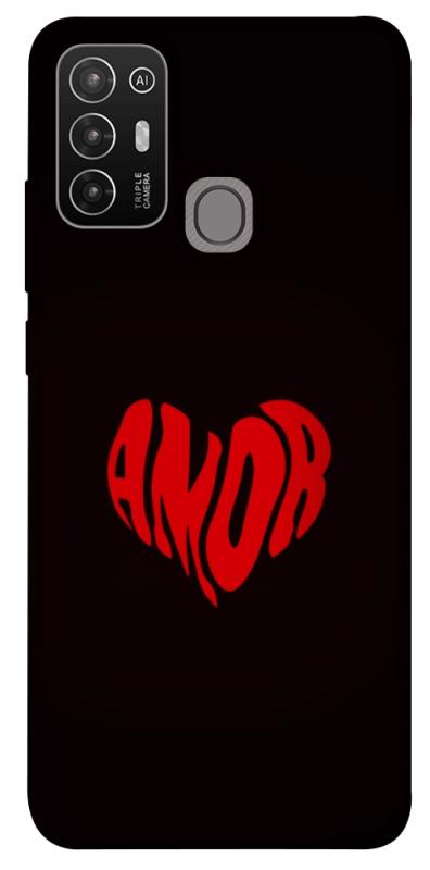 Чехол itsPrint Amor heart для ZTE Blade A52, любовь, купить оптом с доставкой