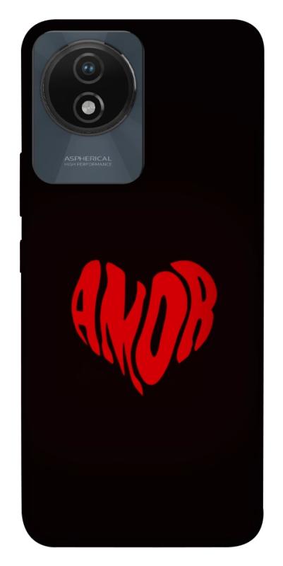 Чехол itsPrint Amor heart для Vivo Y02, любовь, купить оптом с доставкой