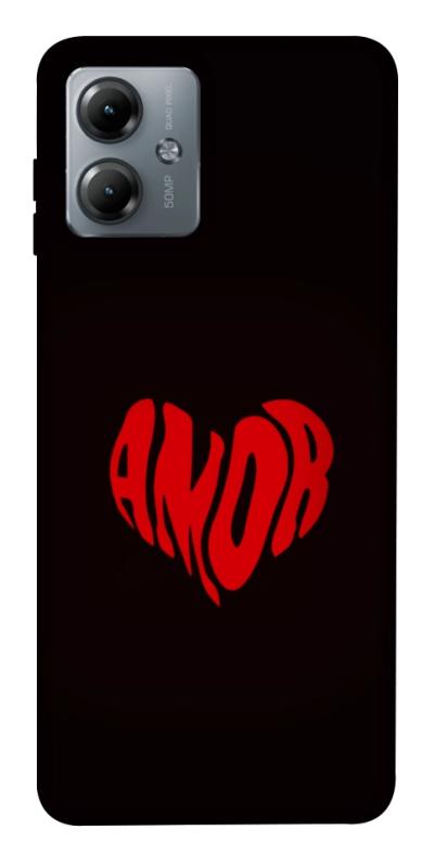Чехол itsPrint Amor heart для Motorola Moto G14, любовь, купить оптом с доставкой