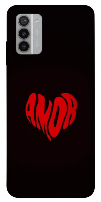 Чехол itsPrint Amor heart для Nokia G42, любовь, купить оптом с доставкой