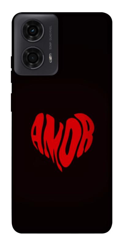 Чехол itsPrint Amor heart для Motorola Moto G24, любовь, купить оптом с доставкой