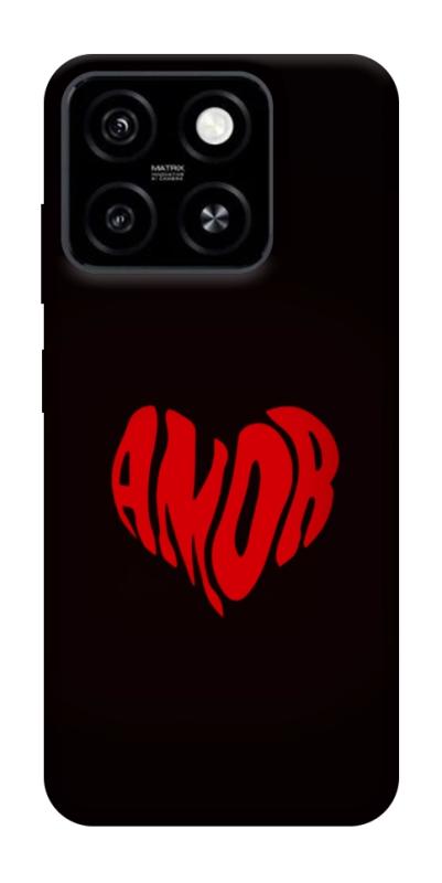 Чехол itsPrint Amor heart для ZTE Blade A55 4G, любовь, купить оптом с доставкой