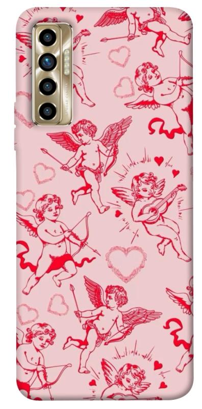 Чехол itsPrint Angels для TECNO Camon 17P, любовь, купить оптом с доставкой