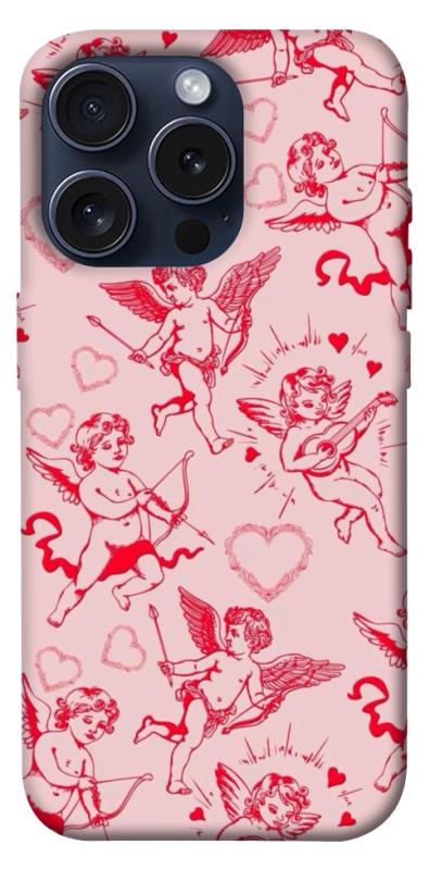 Чехол itsPrint Angels для Apple iPhone 15 Pro (6.1"), любовь, купить оптом с доставкой