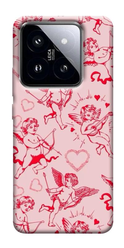 Чохол itsPrint Angels для Xiaomi 14 Pro, кохання, купити оптом з доставкою
