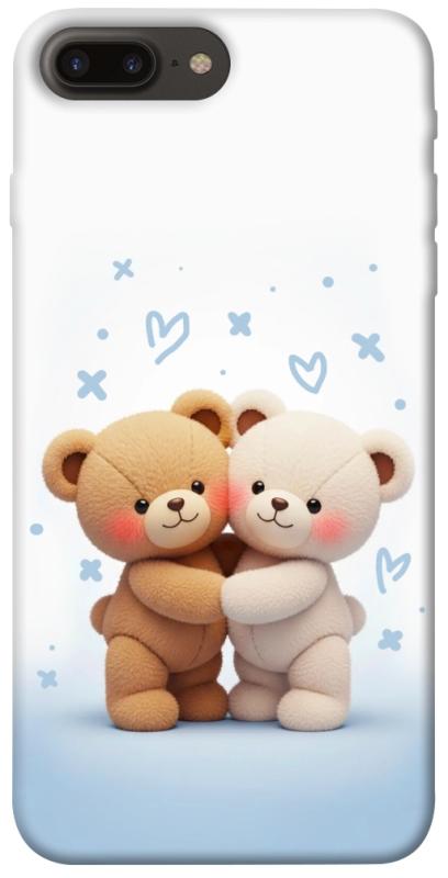 Чехол itsPrint Bear love для Apple iPhone 7 plus / 8 plus (5.5"), любовь, купить оптом с доставкой