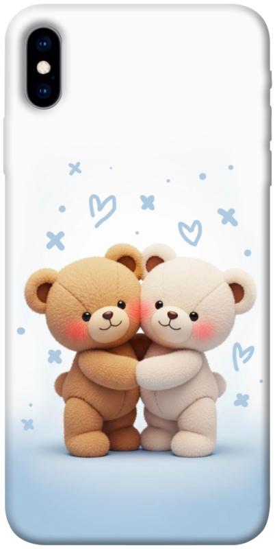 Чехол itsPrint Bear love для Apple iPhone X (5.8"), любовь, купить оптом с доставкой