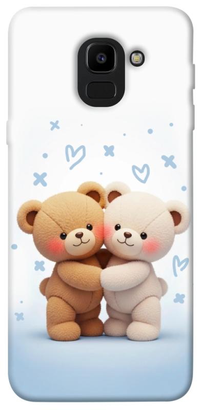 Чехол itsPrint Bear love для Samsung J600F Galaxy J6 (2018), любовь, купить оптом с доставкой