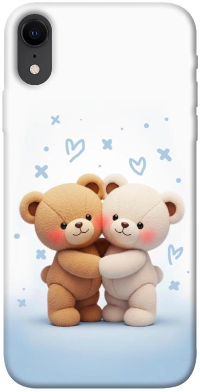 Чехол itsPrint Bear love для Apple iPhone XR (6.1"), любовь, купить оптом с доставкой