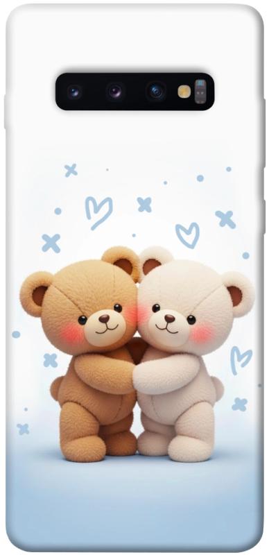 Чехол itsPrint Bear love для Samsung Galaxy S10+, любовь, купить оптом с доставкой
