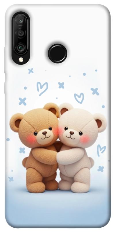 Чехол itsPrint Bear love для Huawei P30 lite, любовь, купить оптом с доставкой